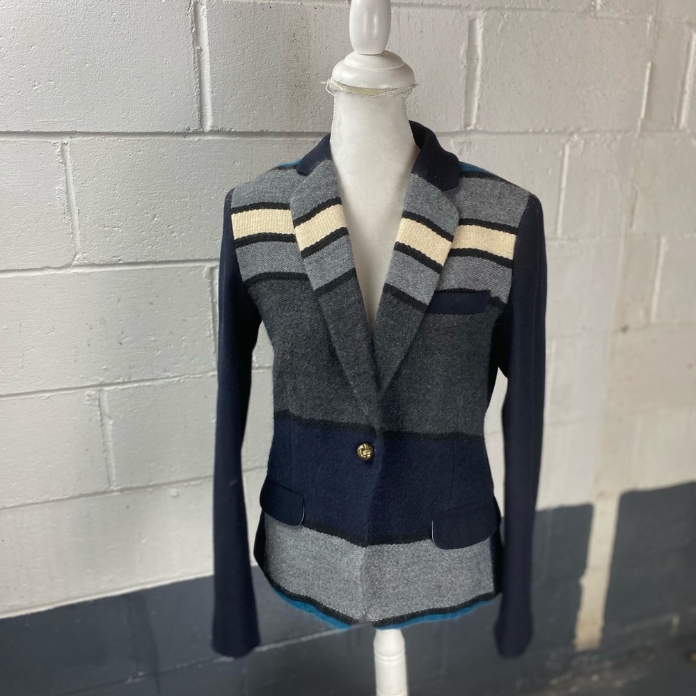 Vilagallo Color Block Blazer